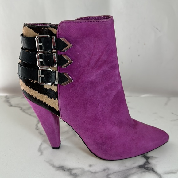 Dolce Vita real fur funky boots - Picture 3 of 17